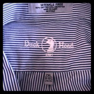 XXL Duck head dress shirt